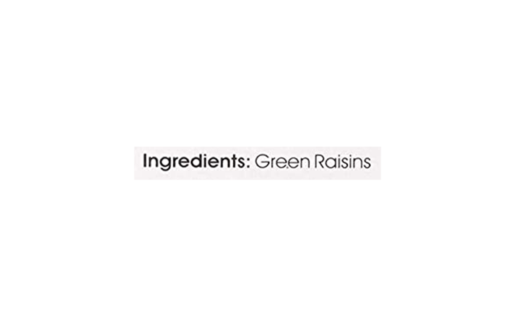 Anjani Superfoods Green Raisins    Box  100 grams